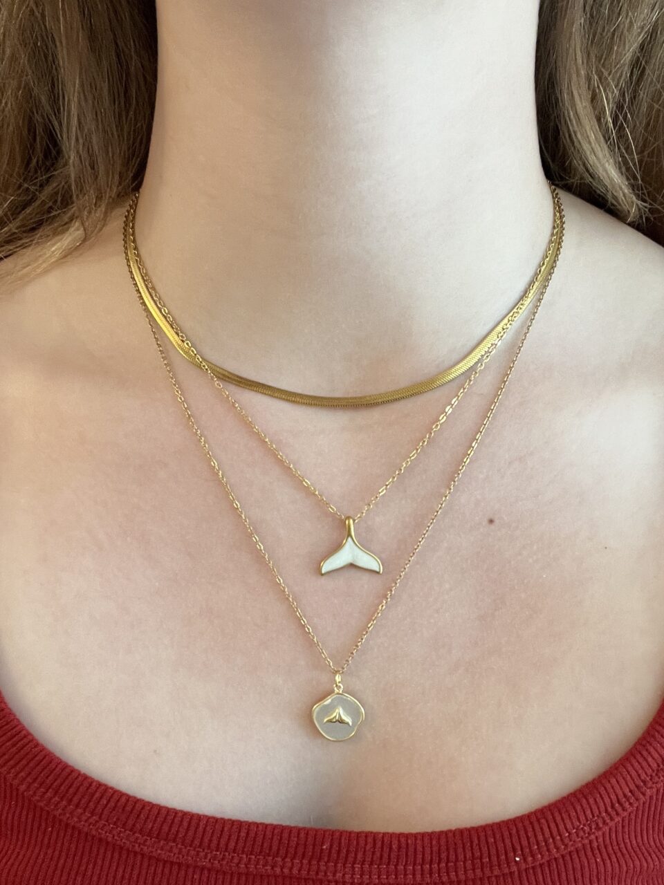 סט שרשראות אלמוג